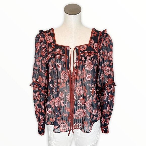 STEVIE MAY Floral Boho Top - Picture 4 of 16